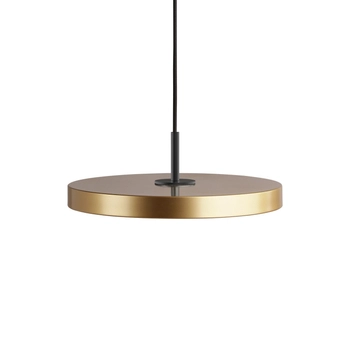 UMAGE (Vita) - Lampa Asteria Mini - średnica 31 cm, mosiądz, czarny dekor