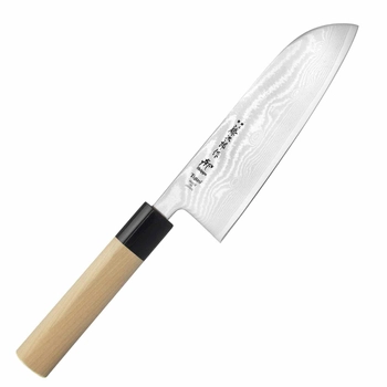 Tojiro - Nóż Santoku - długość ostrza 16,50 cm | Shippu VG-10