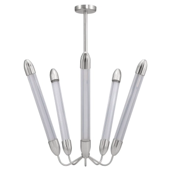 UMAGE (Vita) - Żyrandol sufitowy Lemon Squeeze Penta long - stal, 5 kloszy