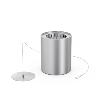 Höfats – Bio-palnik Spin 1200 z Eco-Ringiem i pokrywą gaśniczą