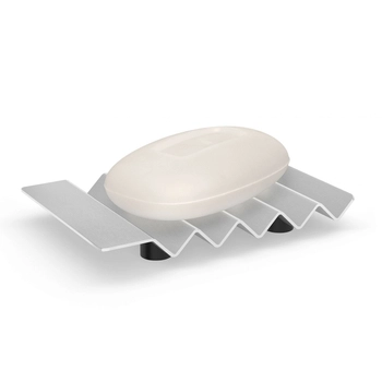 Zack - Mydelniczka OPETA - stal matowa, długość 14 cm