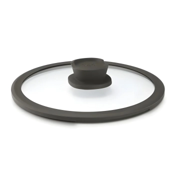 BergHOFF – Pokrywka szklana Stone Plus – silikonowa, 24 cm