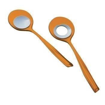 Casa Bugatti - Łyżki do sałatek - pomarańczowe