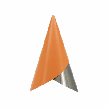 UMAGE (Vita) - Lampa Cornet - średnica 13,40 cm, pomarańczowa, srebrna