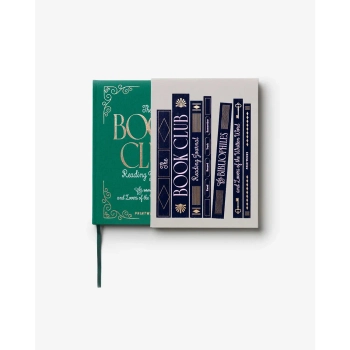 Printworks - Reading Journal The Book Club – dziennik czytelniczy, zielona okładka