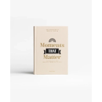 Printworks - Album fotograficzny Moments That Matter – beżowy, twarda oprawa