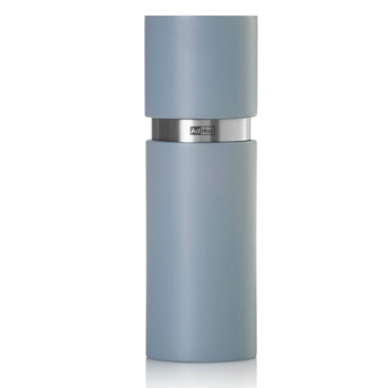 AdHoc - Młynek do pieprzu lub soli Textura S - drewno bukowe jasnoniebieskie, wysokość 15 cm