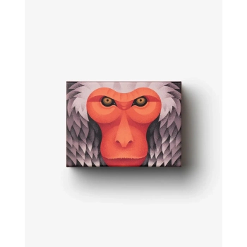 Printworks - Puzzle Japanese Macaque 100 elementów – artystyczny design, kompaktowy format