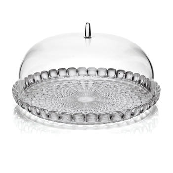 Guzzini – Patera na ciasto średnica 30 cm, szara