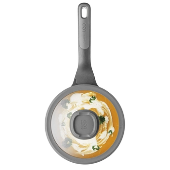 BergHOFF - Rondel Stone Plus z pokrywką 18 cm, 2L, powłoka CeraGreen