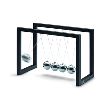 Philippi - Magnetyczne kule - srebrne,  szerokość 16 cm