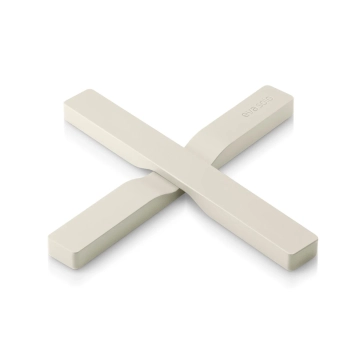 Eva Solo – magnetyczna podstawka pod gorące naczynia, składana, silikonowa, kremowa