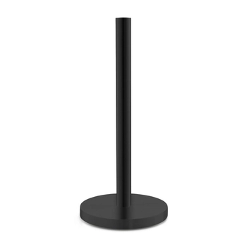 Zack - Stojak na ręcznik papierowy Cuna- średnica 15 cm, czarny
