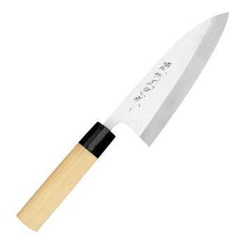 Satake Cutlery - Rdzewny Nóż Deba - długość ostrza 15 cm | S/D SK-5 806-336