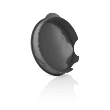 Eva Solo - Pokrywka silikonowa do miski 3.0 l – odcedzająca, grafitowa