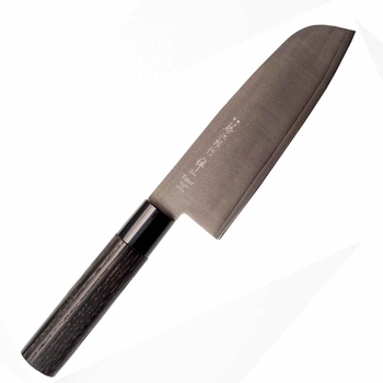 Tojiro - Nóż Santoku - długość ostrza 16,50 cm | Zen Black VG-10