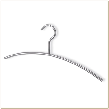 Zack - Wieszak na ubrania LINDOS - długość 43 cm, stal matowa