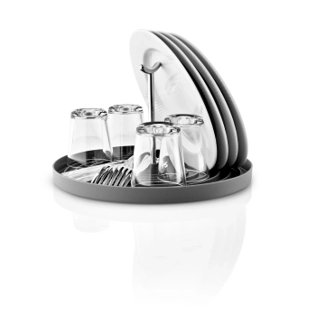 Eva Solo – Składana suszarka do naczyń z tacką ociekową, stal nierdzewna