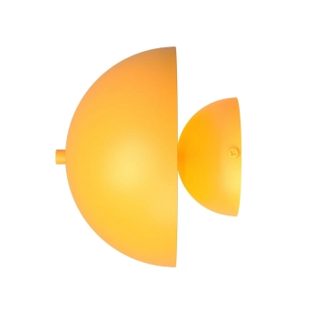 Emibig – Kinkiet ścienny Mush K2 BL – pomarańczowy, nowoczesny design, 2x G9