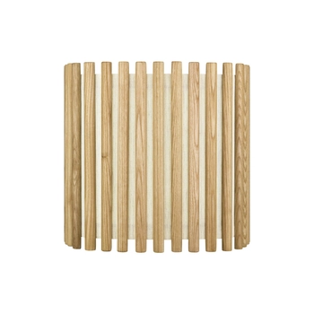 UMAGE (Vita) - Lampa Komorebi medium Square oak - szerokość 27,5 cm, naturalny dąb, kwadratowa