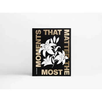 Printworks - Album fotograficzny Moments that Matter the Most XL, czarny