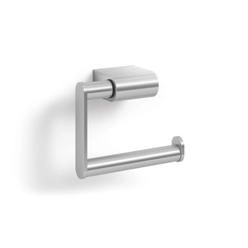 Zack - Uchwyt na papier toaletowy ATORE - stal nierdzewna matowa, szerokość 12,40 cm