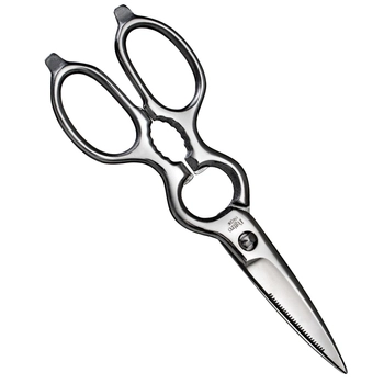 Tojiro - Nożyczki kuchenne - srebrne, długość 21 cm | FK-843