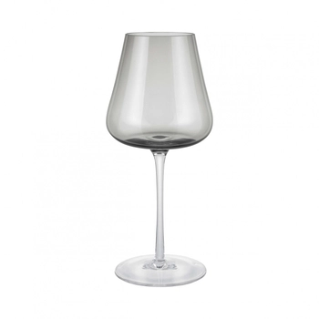Blomus - Kieliszki do do białego wina Belo - 2 sztuki, czarne, wysokość 22 cm
