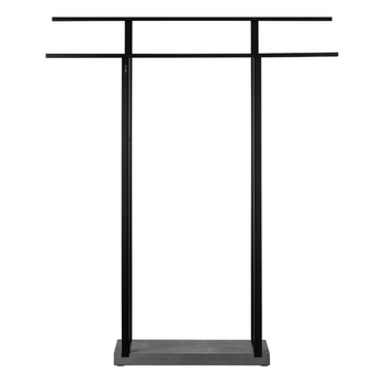 Blomus - Stojak na ręczniki Menoto - czarny, wysokość 90 cm