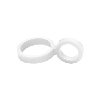 Casa Bugatti - Zawieszka silikonowa do butelek B Bottles – biała