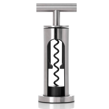 AdHoc - Korkociąg CHAMP - srebrny, wysokość 15,90 cm