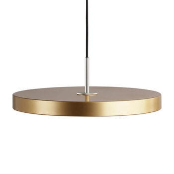 UMAGE (Vita) - Lampa Asteria Medium - średnica 43 cm, mosiądz, stalowy dekor