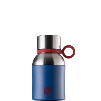 Casa Bugatti – Termos na żywność BBOT z łyżką i kubkiem, niebieski, 500 ml