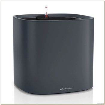 Lechuza - Doniczka Pila Color 35 - wysokość 33 cm, szara