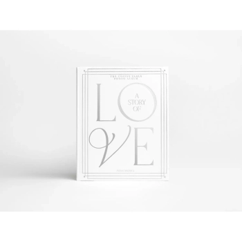 Printworks – Album ślubny A Story of Love XL, biały, materiałowa okładka