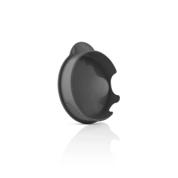 Eva Solo - Pokrywka silikonowa do miski 1.5 l – odcedzająca, grafitowa