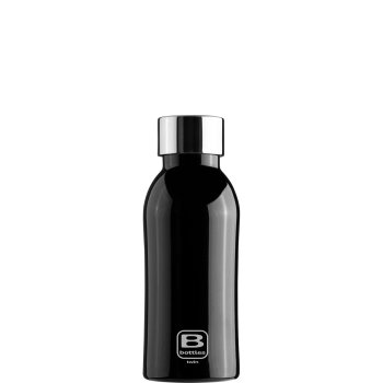 Casa Bugatti - Butelka termiczna B Bottles Twin – czarna, 350 ml