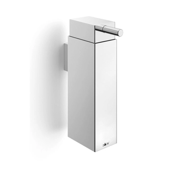 Zack - Dozownik do mydła wiszący LINEA - stal nierdzewna polerowana, 190 ml pojemności