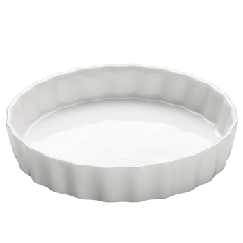 Maxwell & Williams - Forma do pieczenia quiche/tart White Basics Kitchen - biała, średnica 13 cm