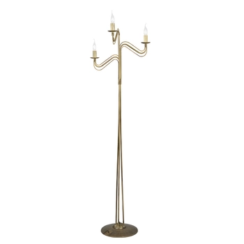 Emibig - Lampa stojąca Tori LP3 gold - wysokość 160 cm, stal lakierowana