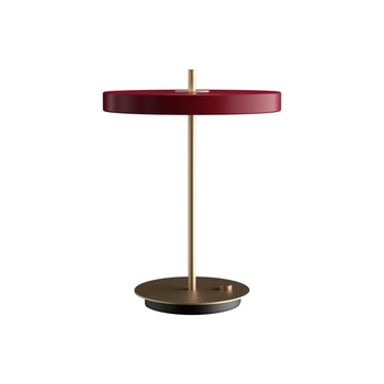 UMAGE (Vita) - Lampa Asteria Table - wysokość 41,50 cm, czerwona