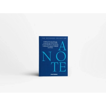 Printworks – notatnik Just a Note, niebieski, płócienna oprawa