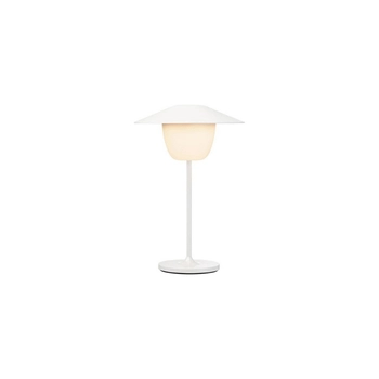 Blomus - Lampa led Ani Lamp mini - biała, wysokość 21,50 cm