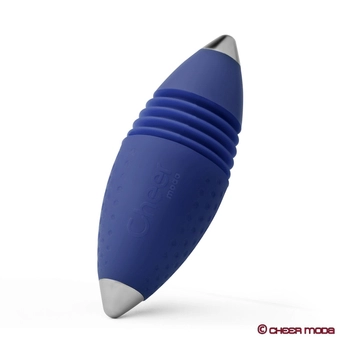 Cheer Moda - Korek do wina Rugby - niebieski, wysokość 6 cm