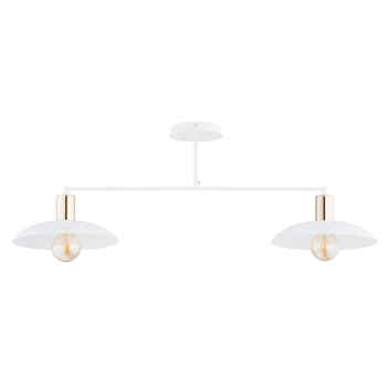 Emibig - Lampa sufitowa Spirit 2 white - wysokość 30 cm, stal lakierowana proszkowo,