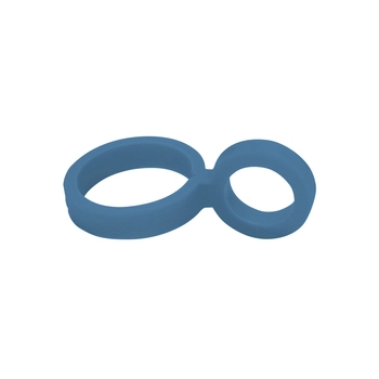 Casa Bugatti - Zawieszka silikonowa do butelek B Bottles – niebieska