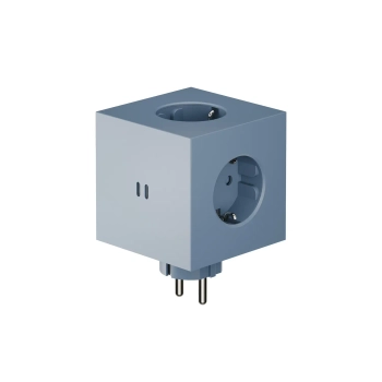 Avolt - Rozszerzacz gniazd Square 2 z USB-C 30 W – niebieski