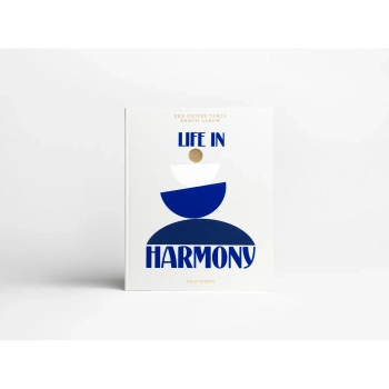 Printworks - Album fotograficzny Life in Harmony XL – biały, tkaninowa oprawa