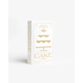 Printworks – Zestaw do serwowania ciast w oprawie książkowej, biały