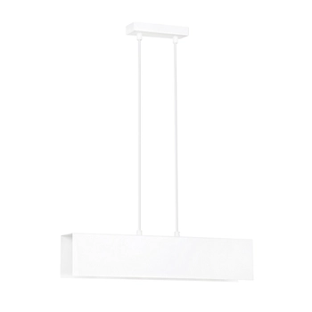 Emibig - Lampa wisząca Gentor 2 white - wysokość max 100 cm, stal lakierowana